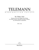 Ihr Völker, hört TWV 1:921