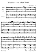Befiehl dem Engel, dass er komm BuxWV 10 [score & parts]