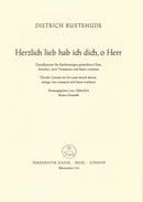 Herzlich lieb hab ich dich, o Herr BuxWV 41 [score]