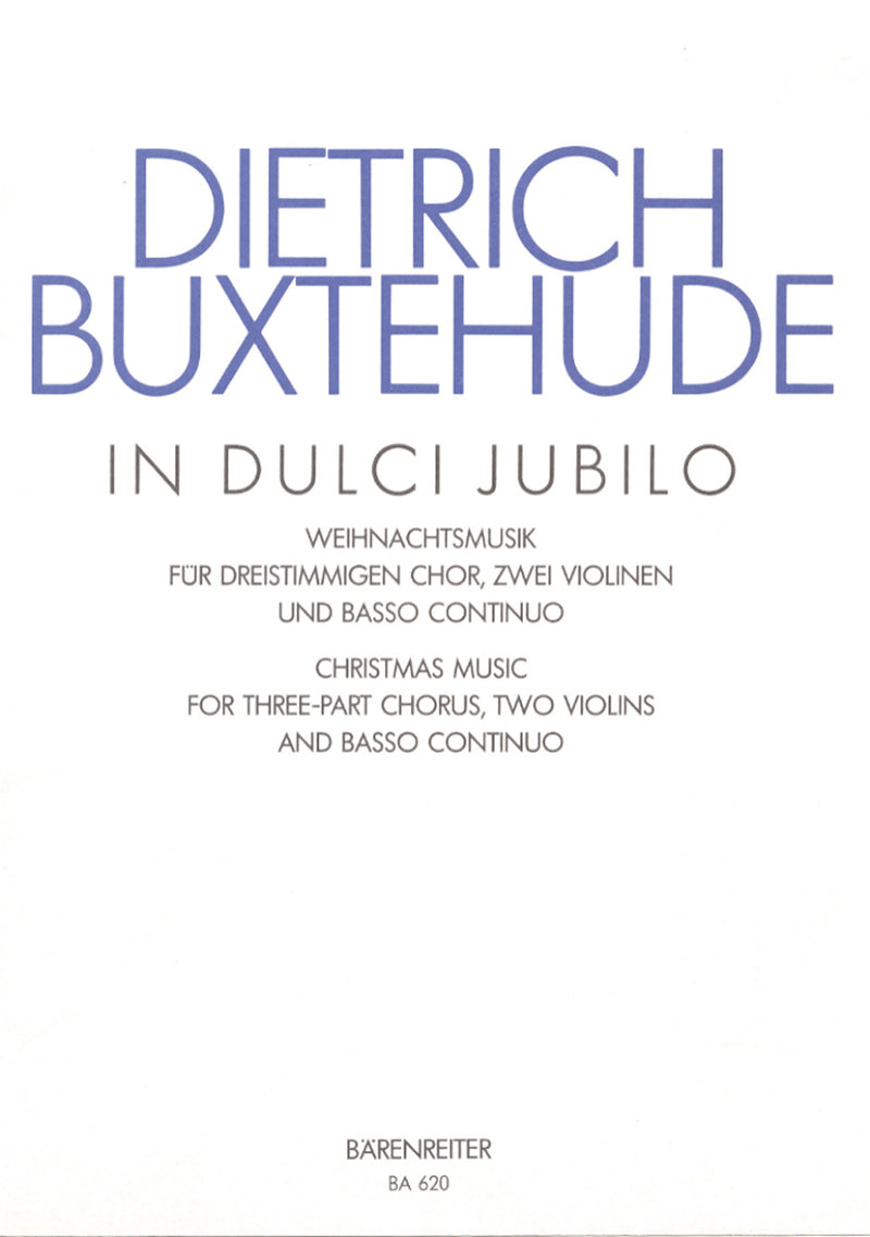 In dulci jubilo BuxWV 52 [score & parts]