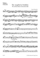 Das neugeborne Kindelein BuxWV 13 [cello/double bass part]