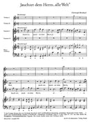 Jauchzet dem Herrn, alle Welt [score & parts]