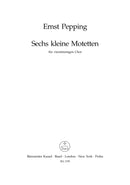 sechs kleine Motetten (1949)