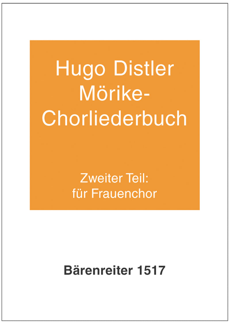 Mörike-Chorliederbuch, vol. 2