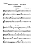 Heut triumphieret Gottes Sohn BuxWV 43 [set of wind parts]