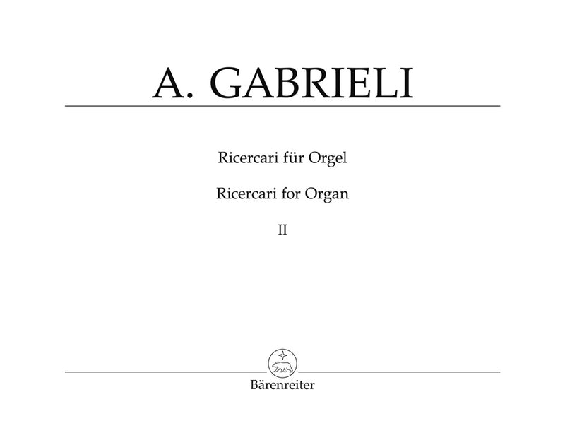 Ricercari für Orgel, vol. 2