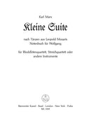 Kleine Suite nach Tänzen aus Leopold Mozarts Notenbuch für Wolfgang [score]