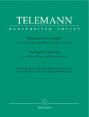 Twelve Methodical Sonatas for Violin (Flute) and Bc (Volume 1) [score, part(s)]