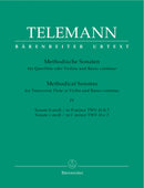 Twelve Methodical Sonatas for Violin (Flute) and Bc (Volume 4) [score, part(s)]