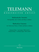 Twelve Methodical Sonatas for Violin (Flute) and Bc (Volume 5) [score, part(s)]