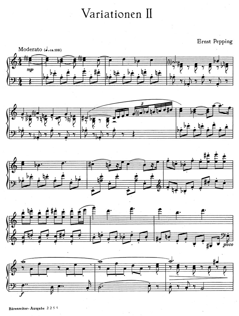 Variationen II (1948)
