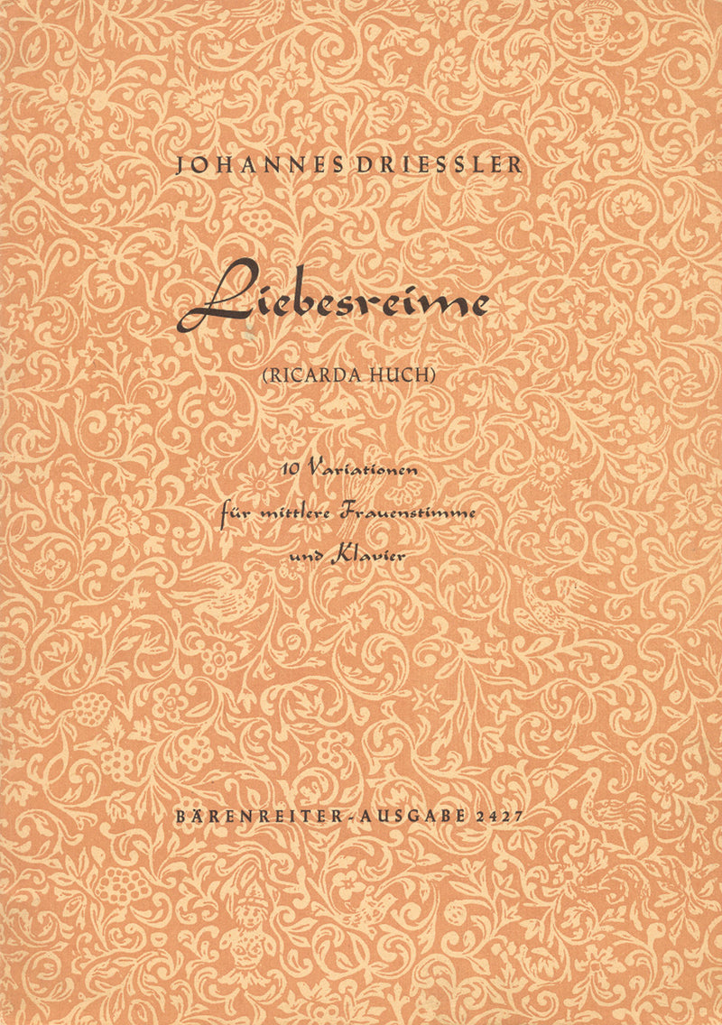Liebesreime op. 10/3