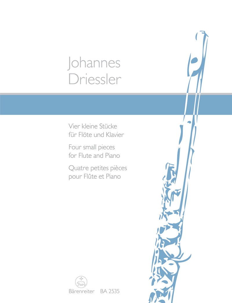 Four small pieces for Flute and Piano op. 8/2