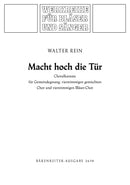 Macht hoch die Tür, die Tor macht weit [score]