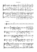 Macht hoch die Tür, die Tor macht weit [合唱楽譜]