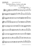 Ihr lieben Hirten, fürchtet euch nicht - O gentils bergers, ne craignez pas [Cornet/oboe/violin 2 part]