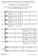 Nun danket alle Gott [合唱楽譜]