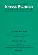 Jauchzet dem Herrn [合唱楽譜]