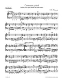 Ouverture für drei Oboen, Fagott, Streicher und Basso continuo TWV 55:g4 [harpsichord/Bc part]