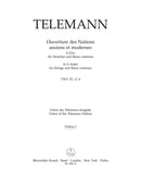 Ouvertüre des Nations anciens et modernes für Streicher und Basso continuo TWV 55:G4 [violin 1 part]