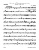 Ouvertüre des Nations anciens et modernes für Streicher und Basso continuo TWV 55:G4 [violin 2 part]