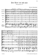 Der Herr ist mit mir BuxWV 15 [score & parts]