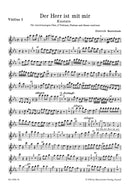 Der Herr ist mit mir BuxWV 15 [violin 1 part]