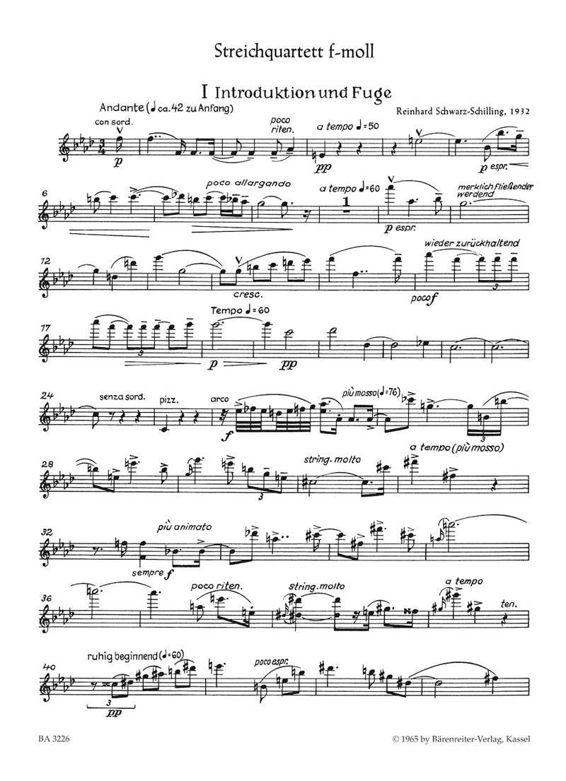 String Quartet