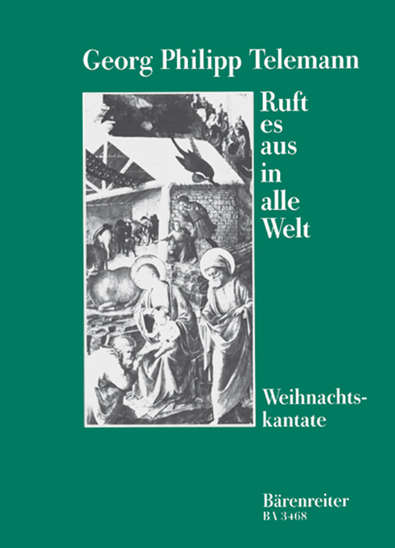 Ruft es aus in alle Welt [score]