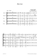 Dies irae [合唱楽譜]