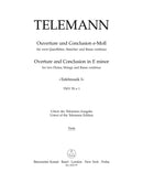 Ouvertüre und Conclusion für zwei Querflöten, Streicher und Basso continuo [viola part]