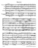 Quartet for Flute, Oboe, Violin, Violoncello and Basso continuo G major TWV 43:G2 [score & parts]