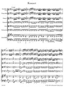 Concerto for Flute, Violin, Violoncello, Strings and Basso Continuo A major TWV 53:A 2 -Tafelmusik I- [score]