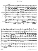 Concerto for three Violins, Strings and Basso Continuo F major TWV 53:F1 (Tafelmusik II) [score]
