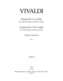 Concerto no. 3 G major RV 310 (from L'Estro armonico, op. 3) [violin 2 part]