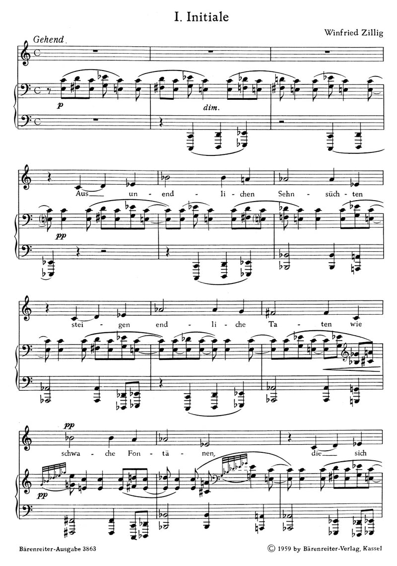 Lieder des Herbstes