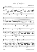 Zehn Lieder für hohe Stimme und Klavier (1959)