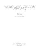 Sonate für Violoncello solo (1958)