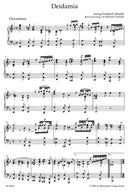 Deidamia HWV 42 （ヴォーカル・スコア）