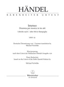 Imeneo HWV 41 （ヴォーカル・スコア）