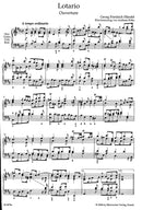 Lotario HWV 26 （ヴォーカル・スコア）