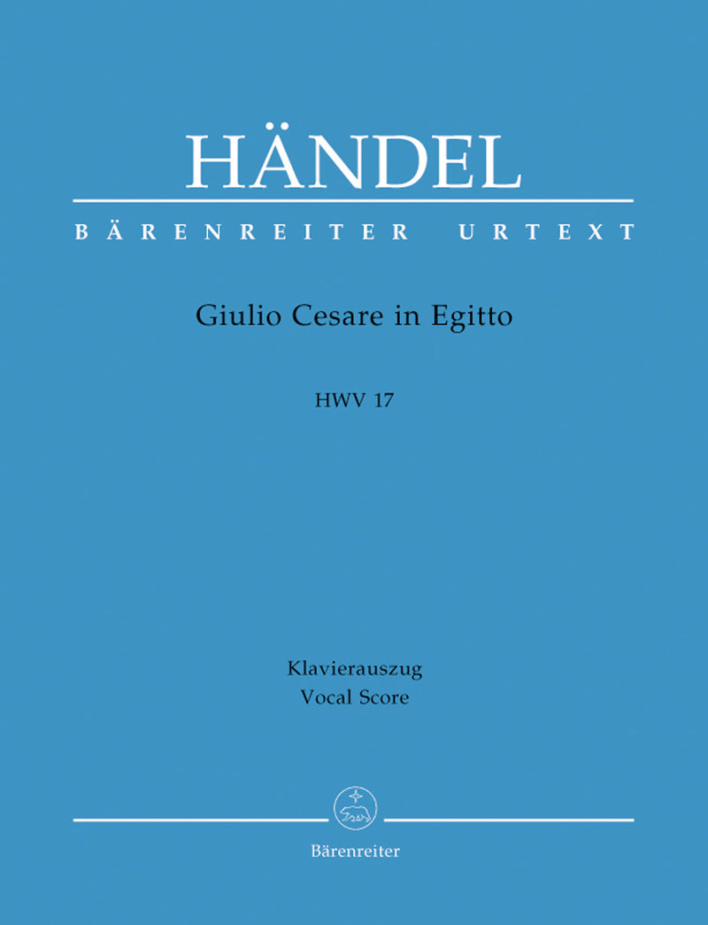 Giulio Cesare in Egitto HWV 17 （ヴォーカル・スコア）