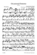 Occasional Oratorio HWV 62 （ヴォーカル・スコア）
