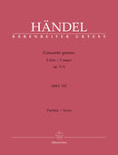 Concerto grosso F major HWV 315 [score]