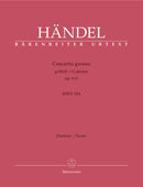 Concerto grosso g-Moll op. 6/6 HWV 324 [score]