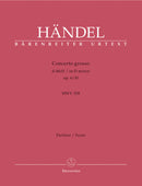 Concerto grosso d-Moll op. 6/10 HWV 328 [score]