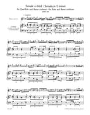 Eleven Sonatas for Flute and Basso Continuo [Performance score, set of parts]