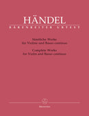 Complete Works for Violin and Basso continuo
