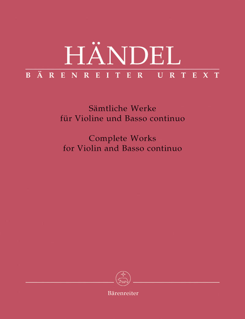 Complete Works for Violin and Basso continuo