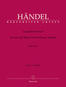 As pants the hart HWV 251e [score]